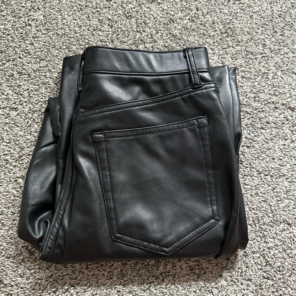 Abercrombie and Fitch leather pants